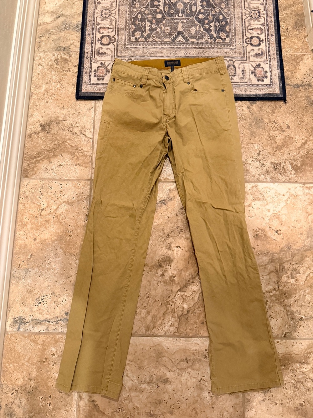 Brother Tan and Mustard Casual Pants